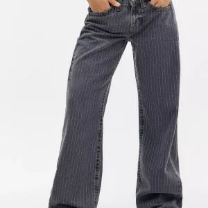 Éloïse | Rayé Jeans Taille Basse