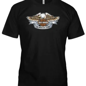 T Shirt Harley Davidson Bella Canvas Tee