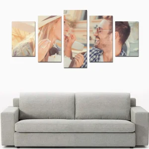 Leinwand Wandbilder (ohne Rahmen) 5-teilig [mit eigenem Foto]