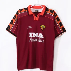 Maillot AS Roma Domicile Retro 1998/1999