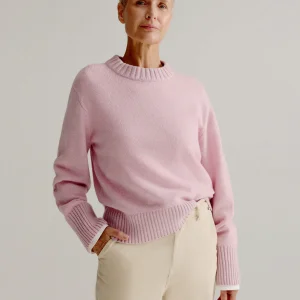 Clémence | Light Pink Sweater Pull Lente