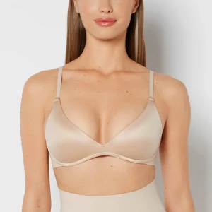 Wireless Light Lift Bra in Rosetan