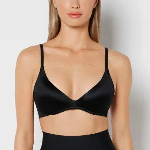 Wireless Light Lift Bra in Tuxedo Black