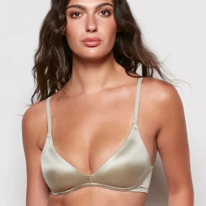 Wireless Light Lift Bra in Stone Grey