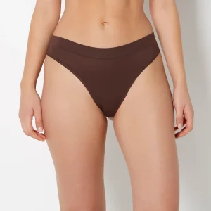 Smooth Comfort High Leg Thong Panty