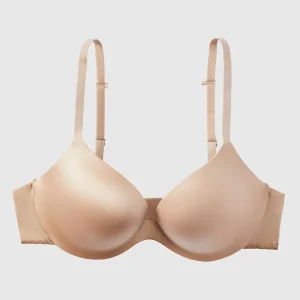 Comfort Push Up Bra in Rosetan