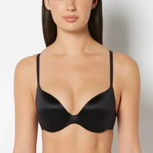 Comfort Push Up Bra in Tuxedo Black