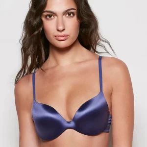 Comfort Push Up Bra in Dusk Blue