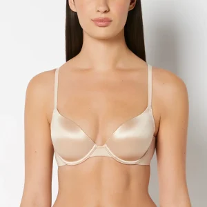 Comfort Lightly Lined Demi Bra in Rosetan