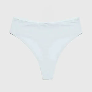Ultrasoft High Leg Thong Panty in Vista Blue