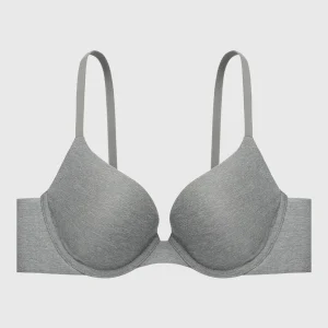 Smooth Comfort Lightly Lined Demi Bra in Night Owl