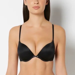 Up 2 Cup Push Up Bra in Tuxedo Black