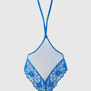 Barely-There Lace Bodysuit