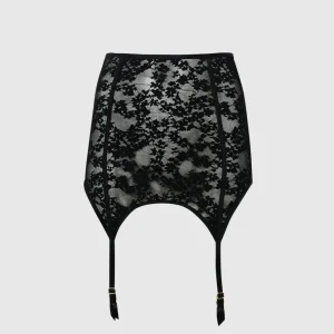 High Waist Garter Skirt