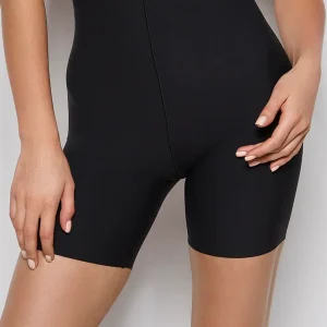 High Waist Smoothing Short in Black