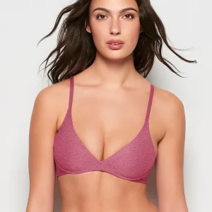 Wireless Light Lift Bra in Electric Rouge