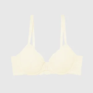 Lightly Lined Full Coverage Bra with Allover Lace