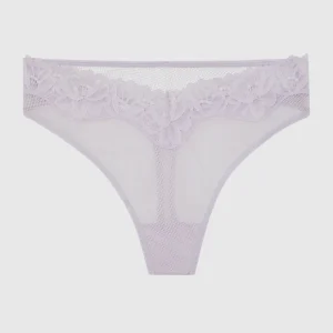 Lace High Leg Thong Panty