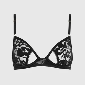 Cut Out Lace Bra