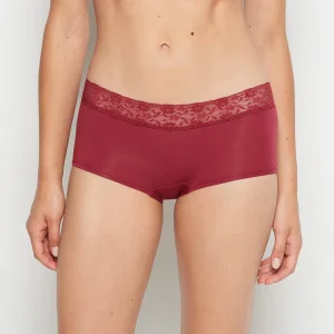 Boyshort Panty in Beaujolais