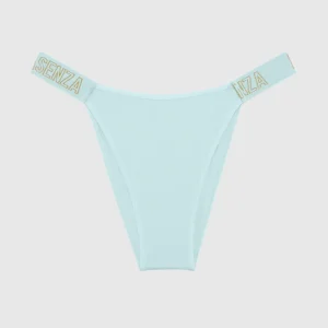 Cheeky Panty with Logo Band in Vista Blue