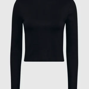 Long Sleeve Pajama Top in Smoulder Black