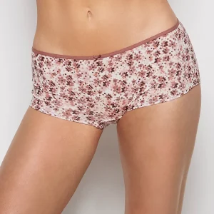 Boyshort Panty with Bow in Spring Floral