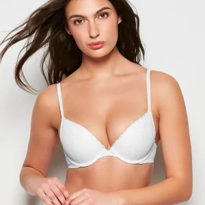 Lace Push Up Bra in Ivory