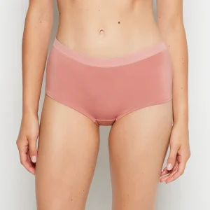 Boyshort Panty With Vanishing Trim in Old Rose
