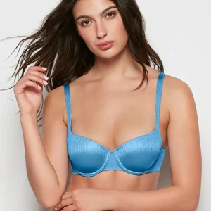 Lightly Lined Balconette Bra in Pacific Coast