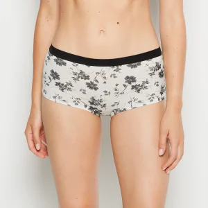 Boyshort Panty With Vanishing Trim in Goddess Floral
