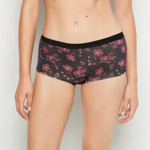 Boyshort Panty With Vanishing Trim in Goddess Floral