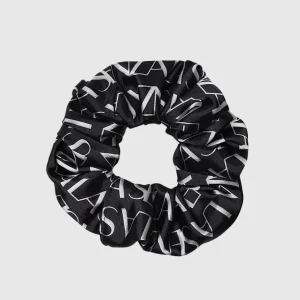 Logo Satin Scrunchie