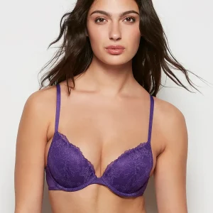 Lace Push Up Bra in Petunia Purple