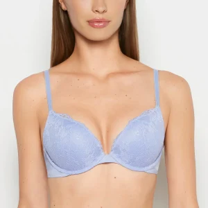 Lace Push Up Bra in Periwinkle Dream