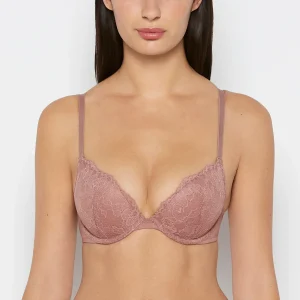 Lace Push Up Bra in Deer