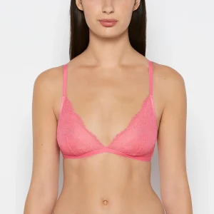 Lace Bralette in Hot Pink