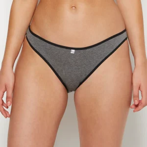 Bikini Panty in Tuxedo Heather