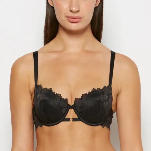 Balconette Bra in Tuxedo Black