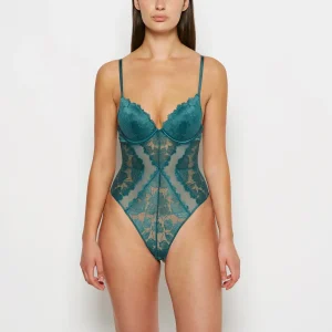 Longlines Bodysuit in Mediterranea