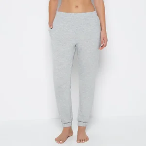 French Terry Sleep Pant in Cool Gray Heather