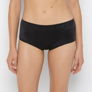 Boyshort Panty in Tuxedo Black
