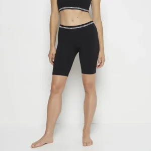 Seamless Bike Short in Tuxedo Black