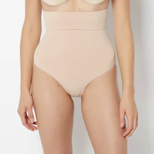 Sculpting High Rise Brief in Rosetan