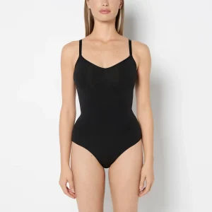Sculpting Bodysuit in Tuxedo Black