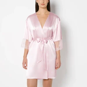 Designer Collection Robe With Be Mine Embroidery in Sweet Dream