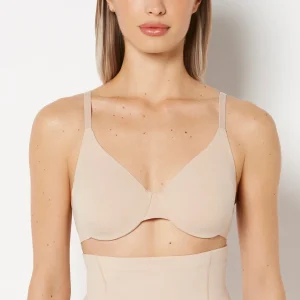 Full Coverage Unlined Bra in Rosetan
