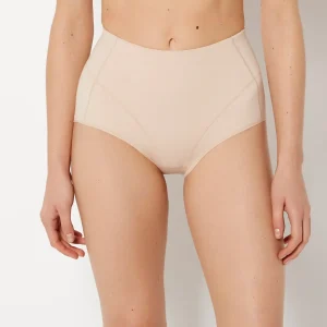 Sculpting Mid-Waist Brief in Rosetan