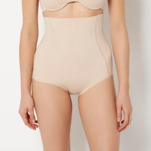Sculpting High waist Brief in Rosetan