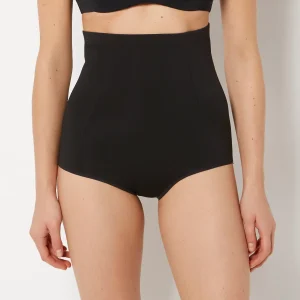 Sculpting High waist Brief in Tuxedo Black